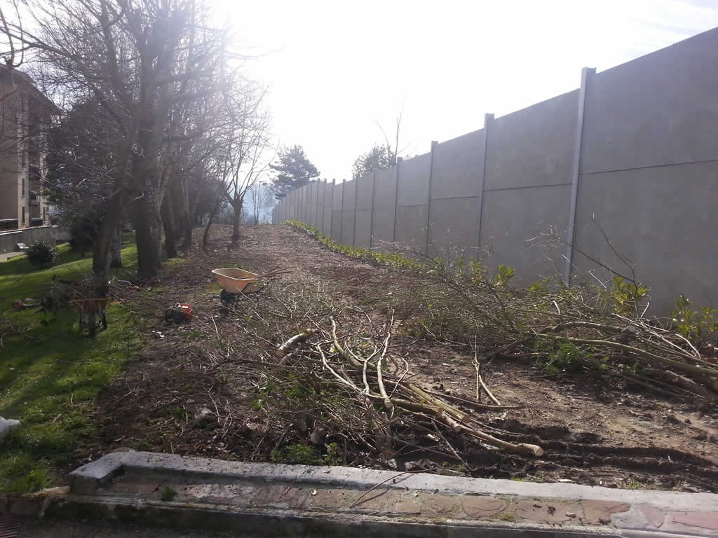 Limpieza para siembra – Zarautz Gipuzkoa