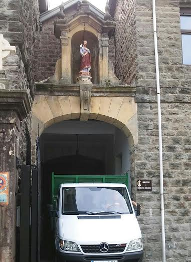 Limpieza y mantenimiento en convento Carmelitas,Zarautz